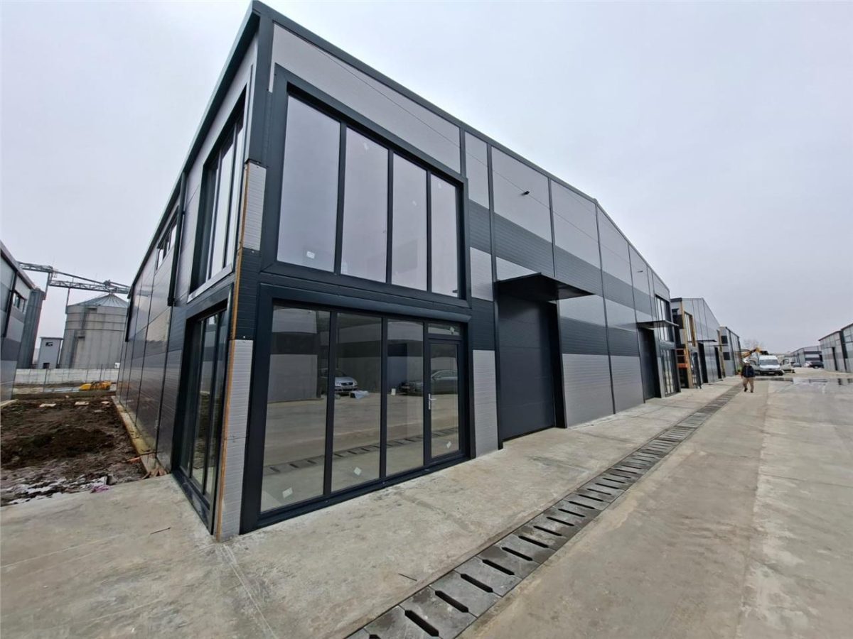 Hala 600 mp, cu birouri  P + 1, constr.2025 - foto 2