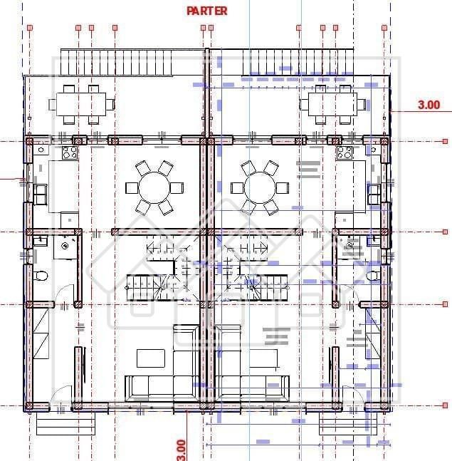 Casa duplex, cu pivnita si teren 300 mp - Cartierul Arhitectilor - foto 13
