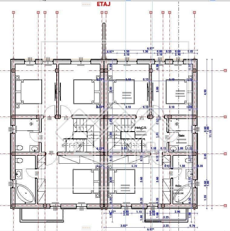 Casa duplex, cu pivnita si teren 300 mp - Cartierul Arhitectilor - foto 14