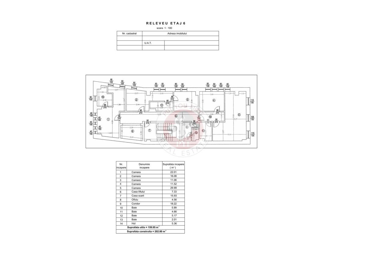 Plevnei I Imobil S+P+M+7E I 3058mp I 42 camere I B10544 - foto 16