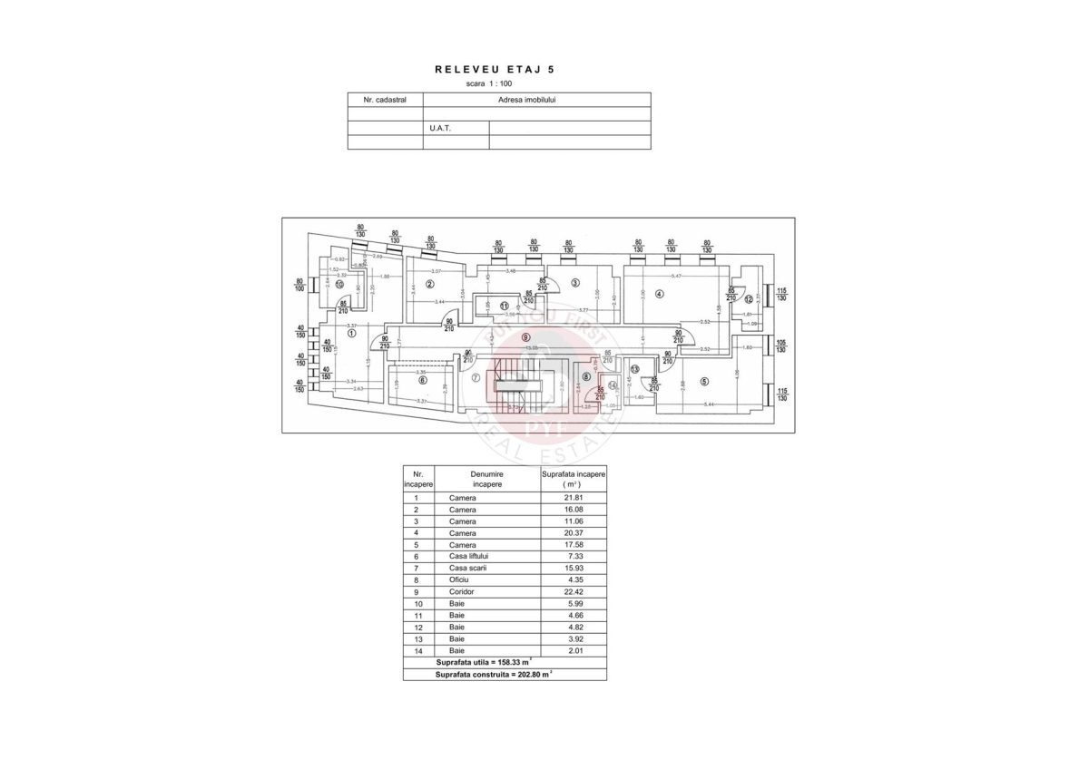 Plevnei I Imobil S+P+M+7E I 3058mp I 42 camere I B10544 - foto 17