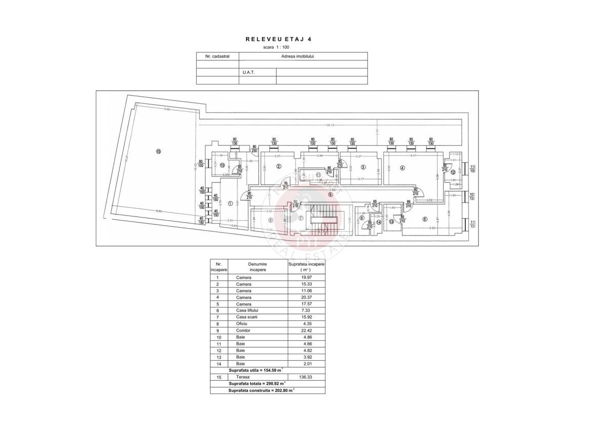 Plevnei I Imobil S+P+M+7E I 3058mp I 42 camere I B10544 - foto 18