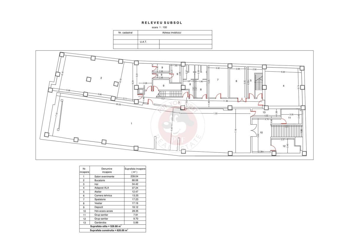 Plevnei I Imobil S+P+M+7E I 3058mp I 42 camere I B10544 - foto 10
