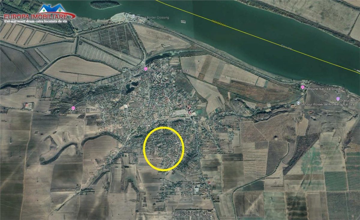 Teren de vanzare in localitatea Isaccea - 