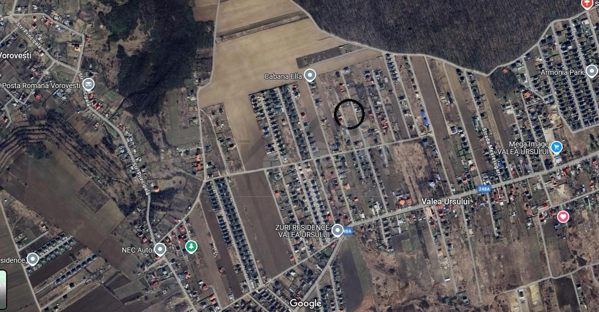 Valea Ursului aproape de padure 2 LOTURI de 600mp cu utilitati - foto 5