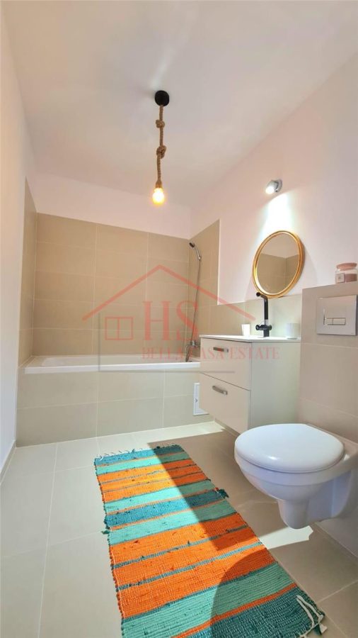 Apartament cu 2 camere, nou, finisat si mobilat. Zona Cetatii Floresti - foto 9