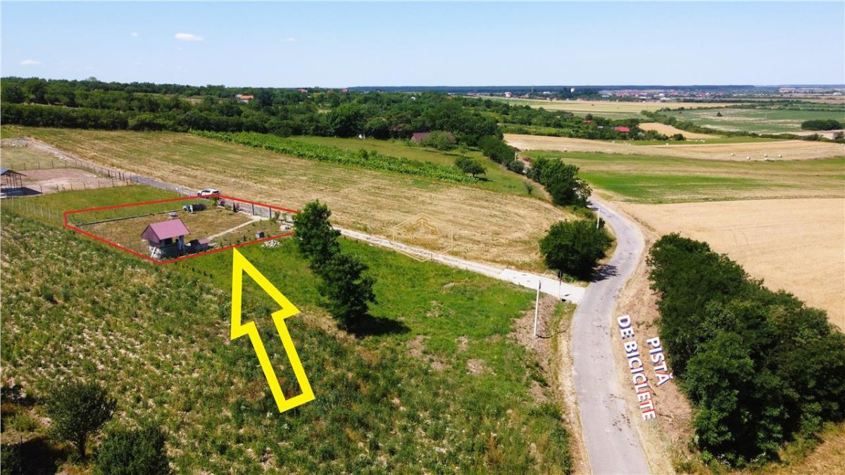 VIDEO | ?? Loc pentru casa, cabana sau cazare turistica in Ardud | Vedere de vis spre Satu Mare si padure - foto 10