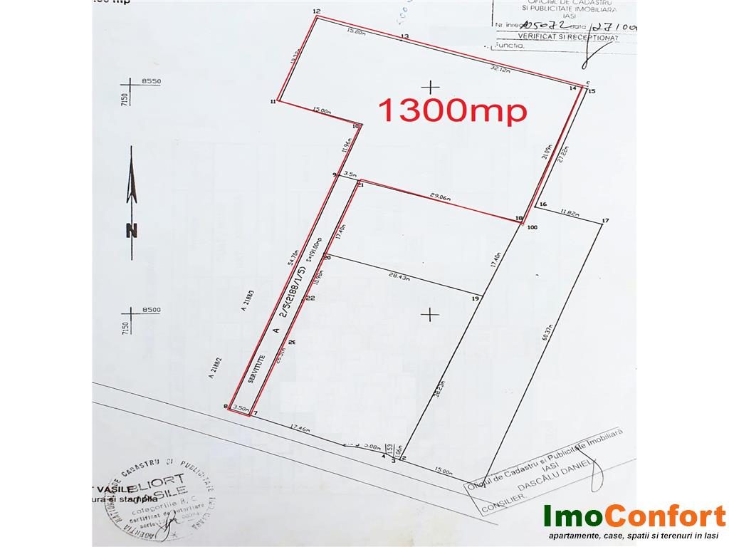 110E pe mp! 1363mp  pentru vila in Galata, pozitie superba! - 