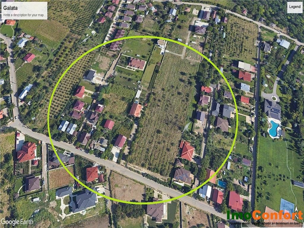 110E pe mp! 1363mp  pentru vila in Galata, pozitie superba! - foto 2