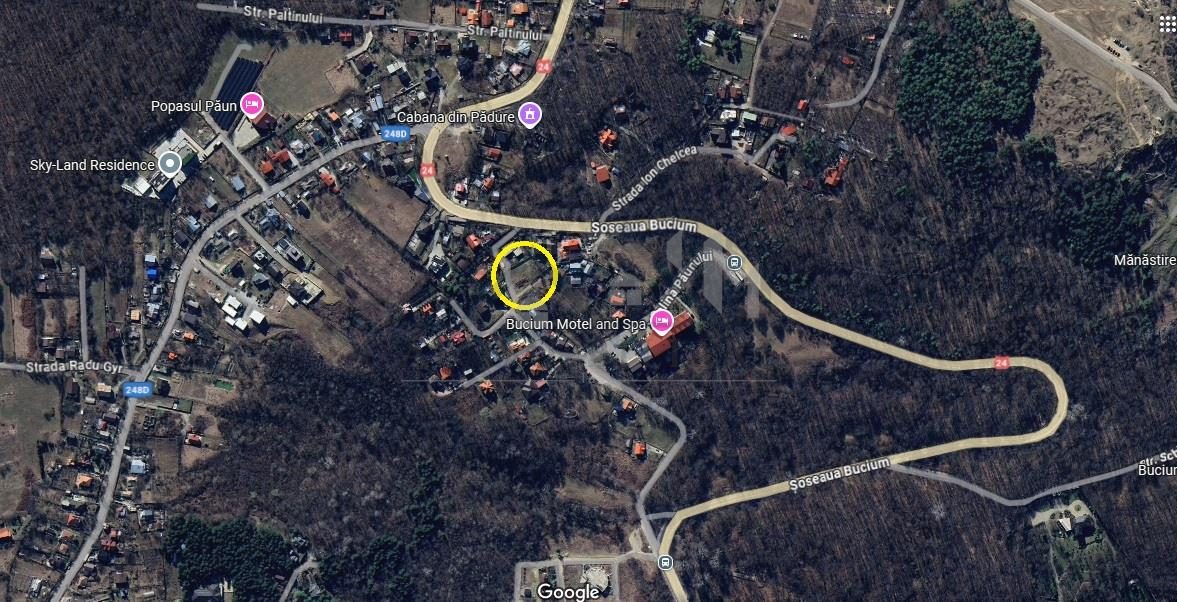 Bucium langa Motel TEREN 1650mp intravilan toate utilitatile acces dublu - foto 9