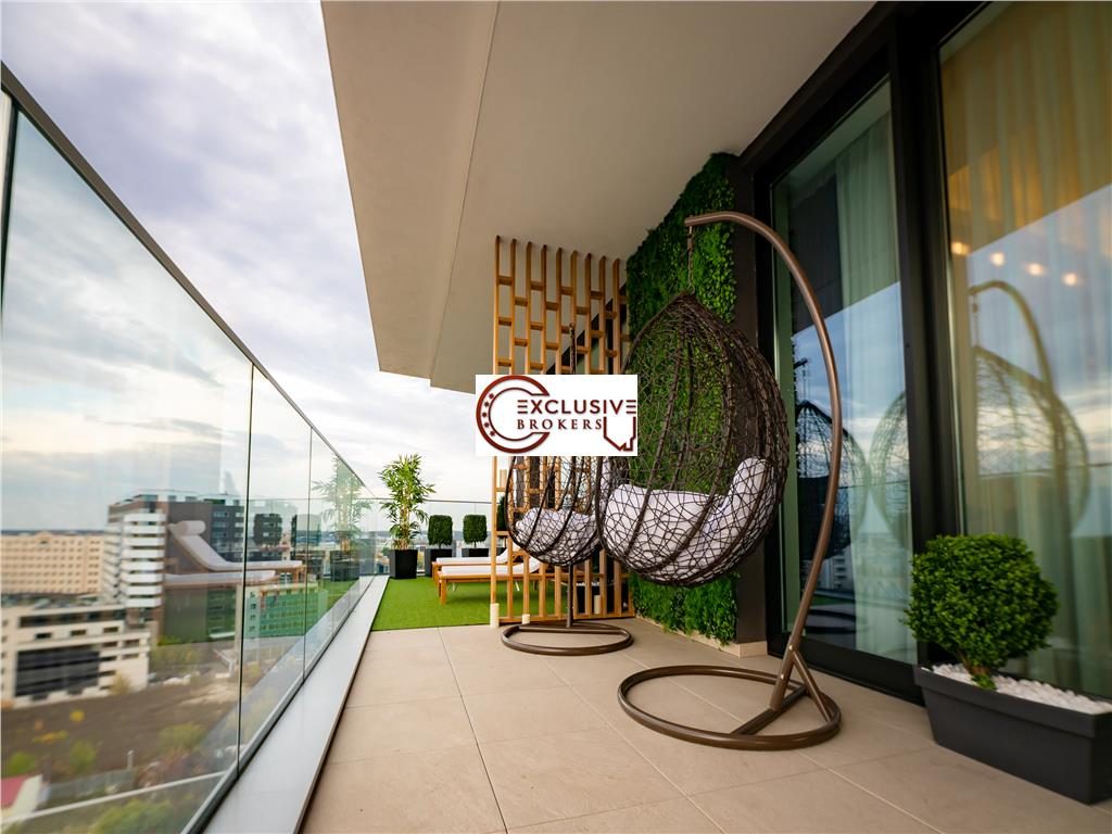 PENTHOUSE HERASTRAU//VEDERE PANORAMICA//3 PARCARI - foto 13