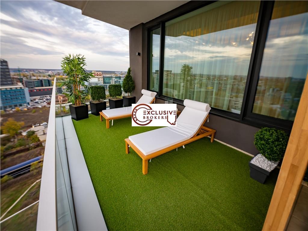 PENTHOUSE HERASTRAU//VEDERE PANORAMICA//3 PARCARI - foto 3