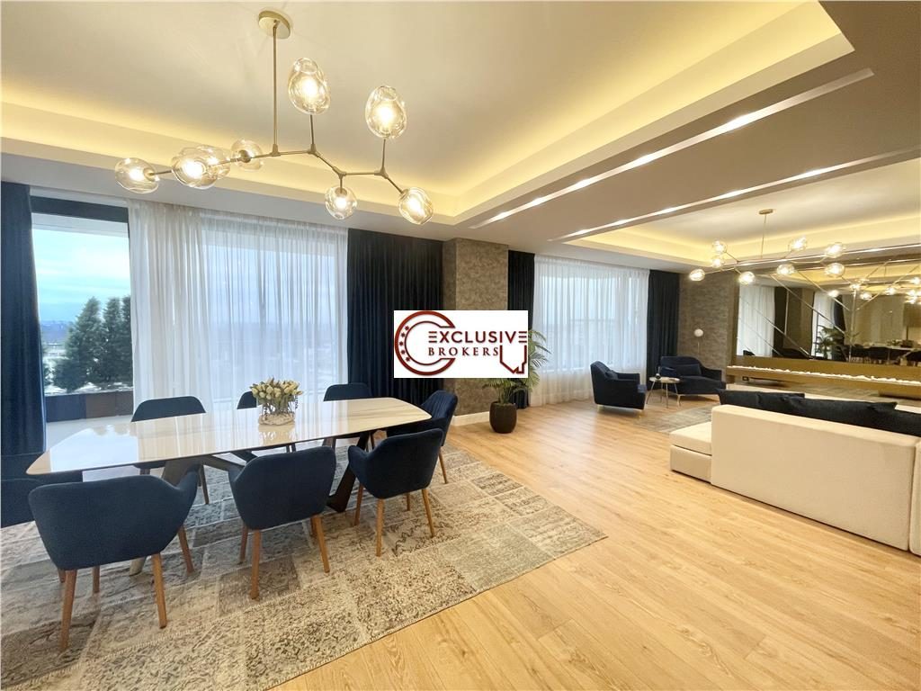 PENTHOUSE HERASTRAU//VEDERE PANORAMICA//3 PARCARI - foto 9