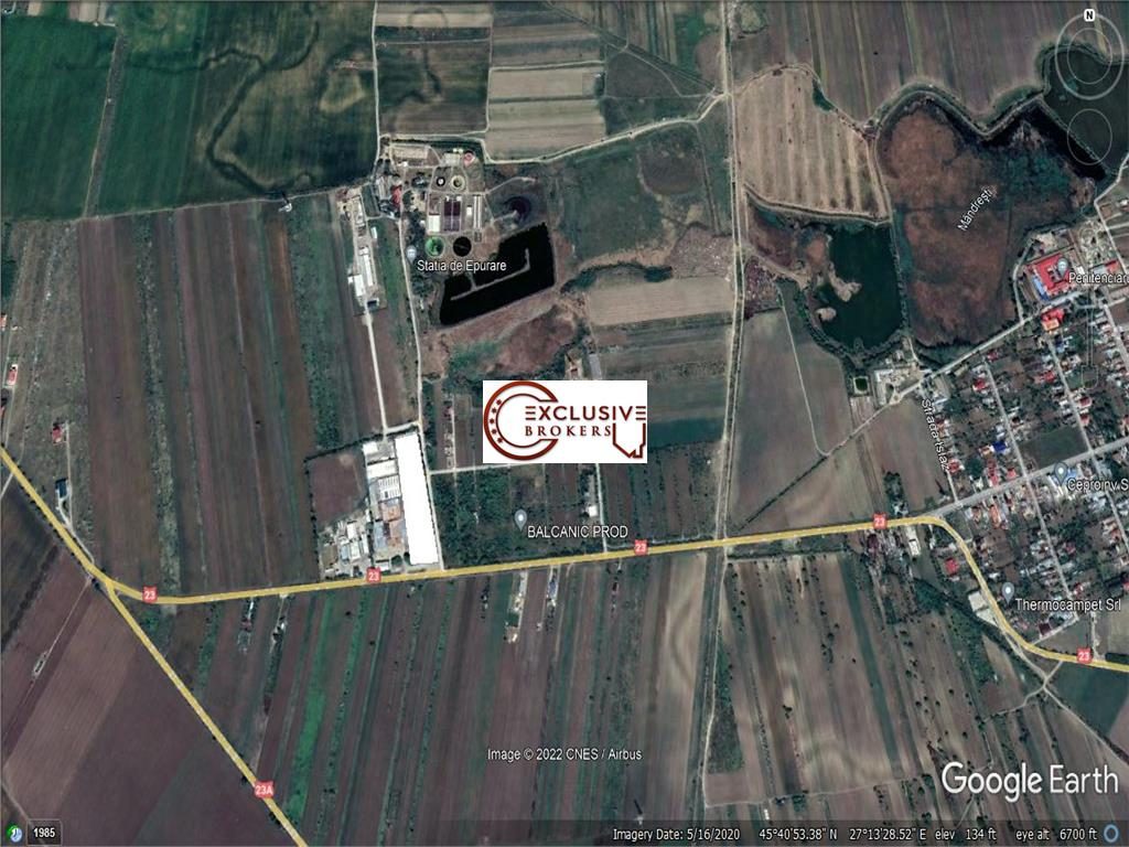 TEREN si constructii industriale-fost abator Mandresti - 