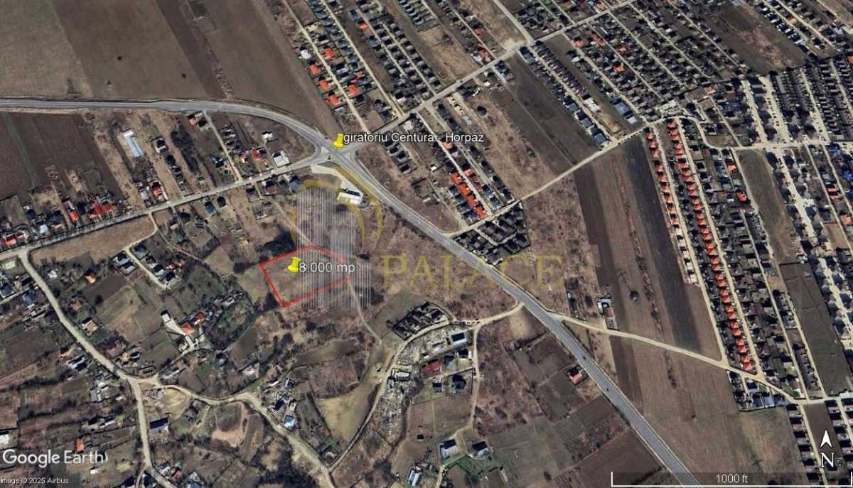 Oportunitate dezvoltare rezidentiala,  teren intravilan 8000 mp Ciurbesti Miroslava - foto 2