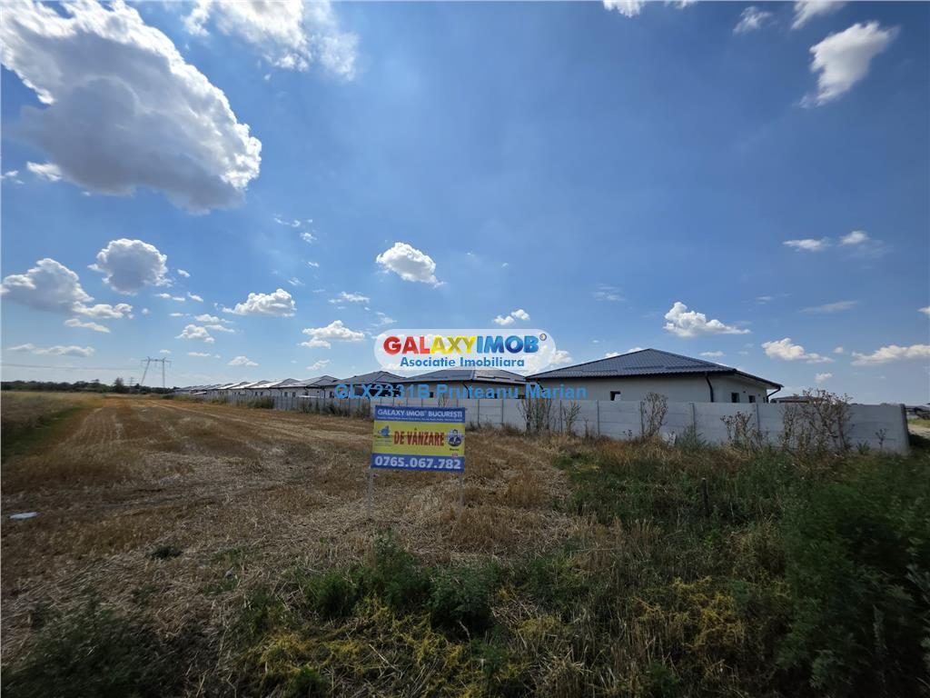 loturi de teren 680 mp situat in comuna Clinceni de zone Rezidentiale - 