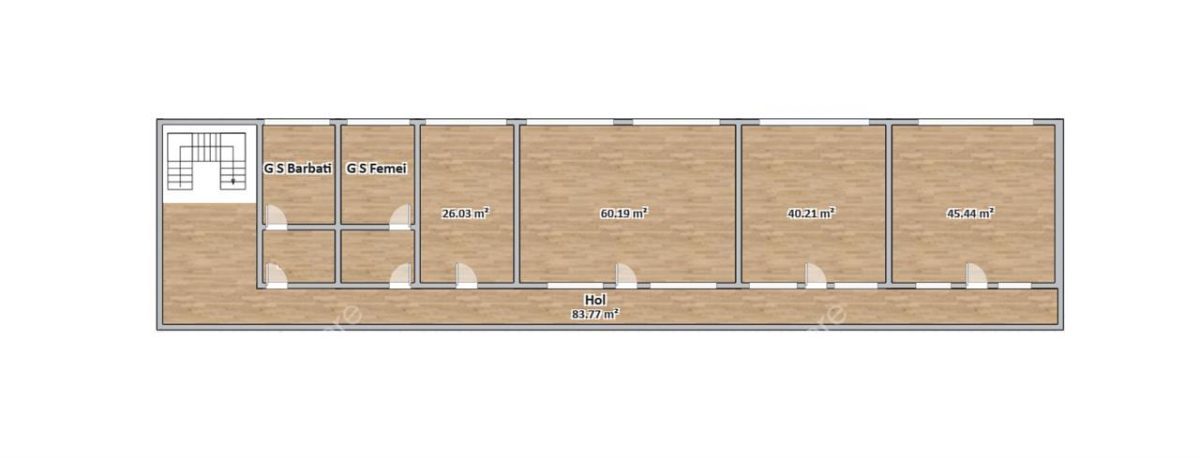 Spatiu birouri 170 mp doua grupuri sanitare in Zona Industriala Est - foto 4