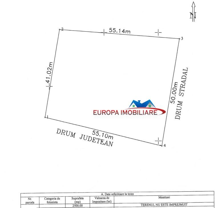 Teren intravilan de vanzare localitatea Murighiol - foto 2