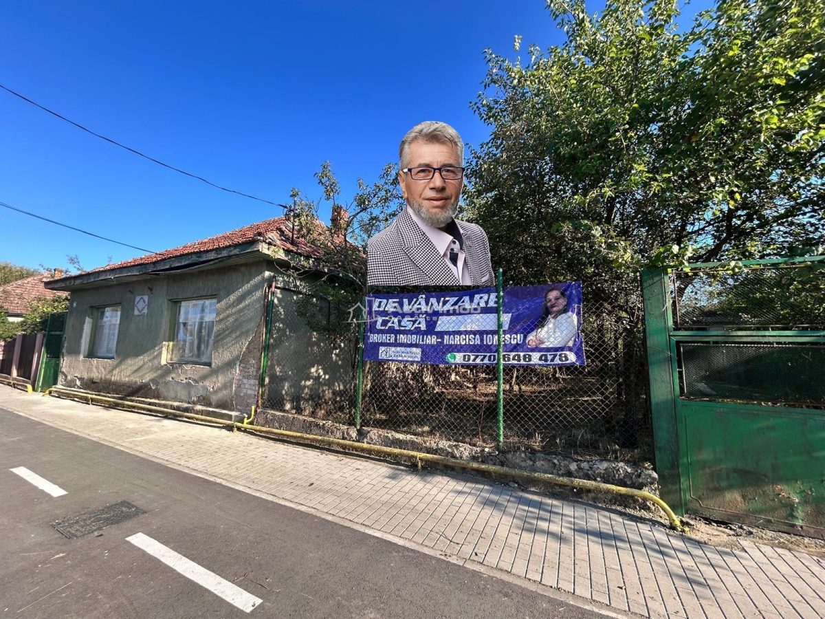 Bocsa Romana, 2 Corpuri de cladire cu Teren de 555 mp. si garaj, la sosea - 