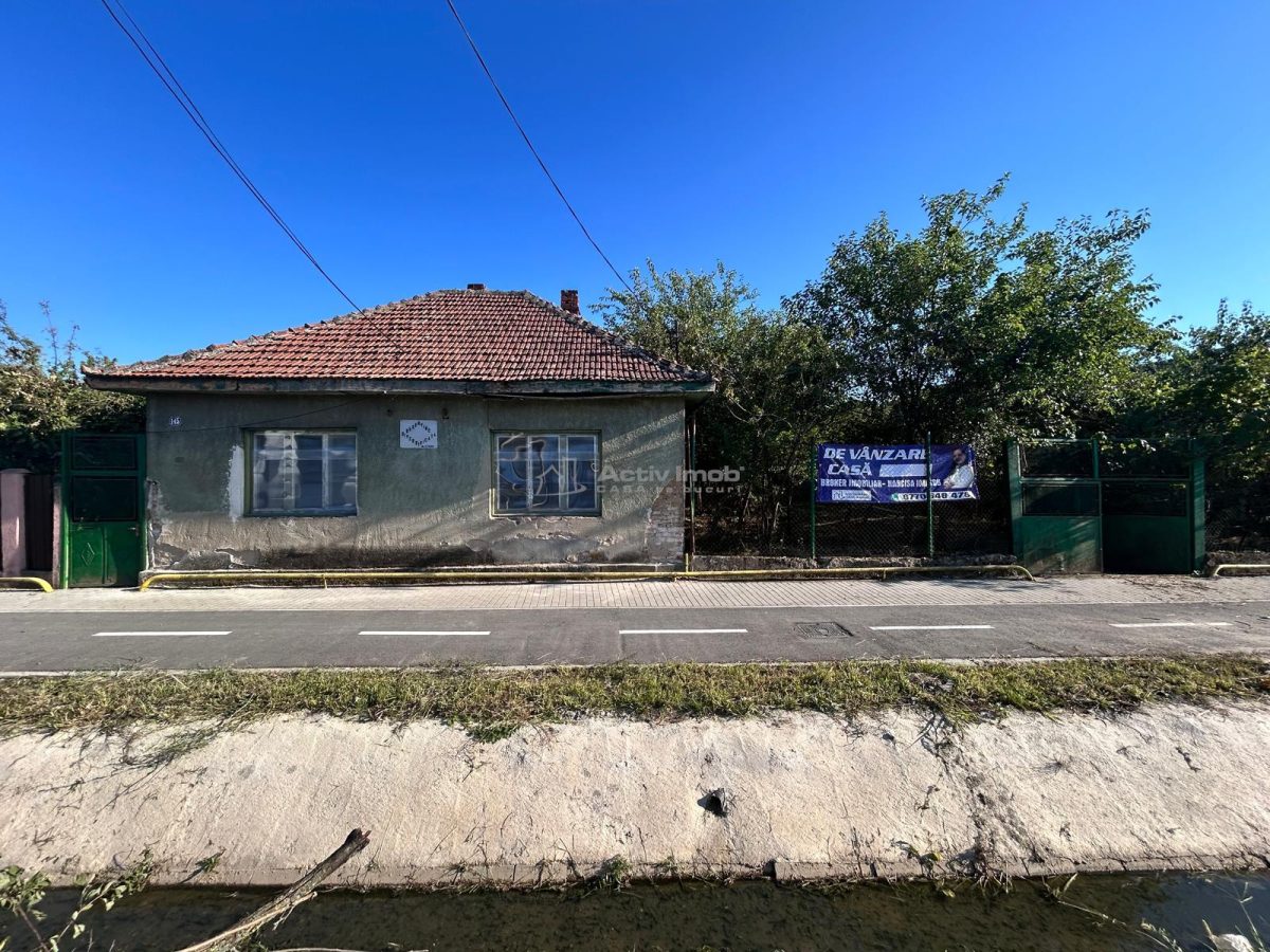 Bocsa Romana, 2 Corpuri de cladire cu Teren de 555 mp. si garaj, la sosea - foto 2