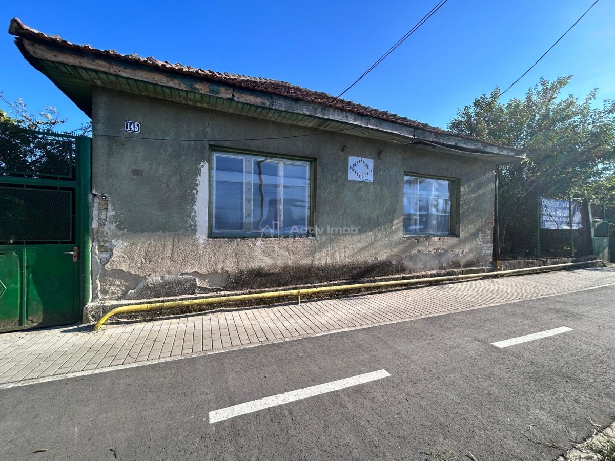 Bocsa Romana, 2 Corpuri de cladire cu Teren de 555 mp. si garaj, la sosea - foto 12