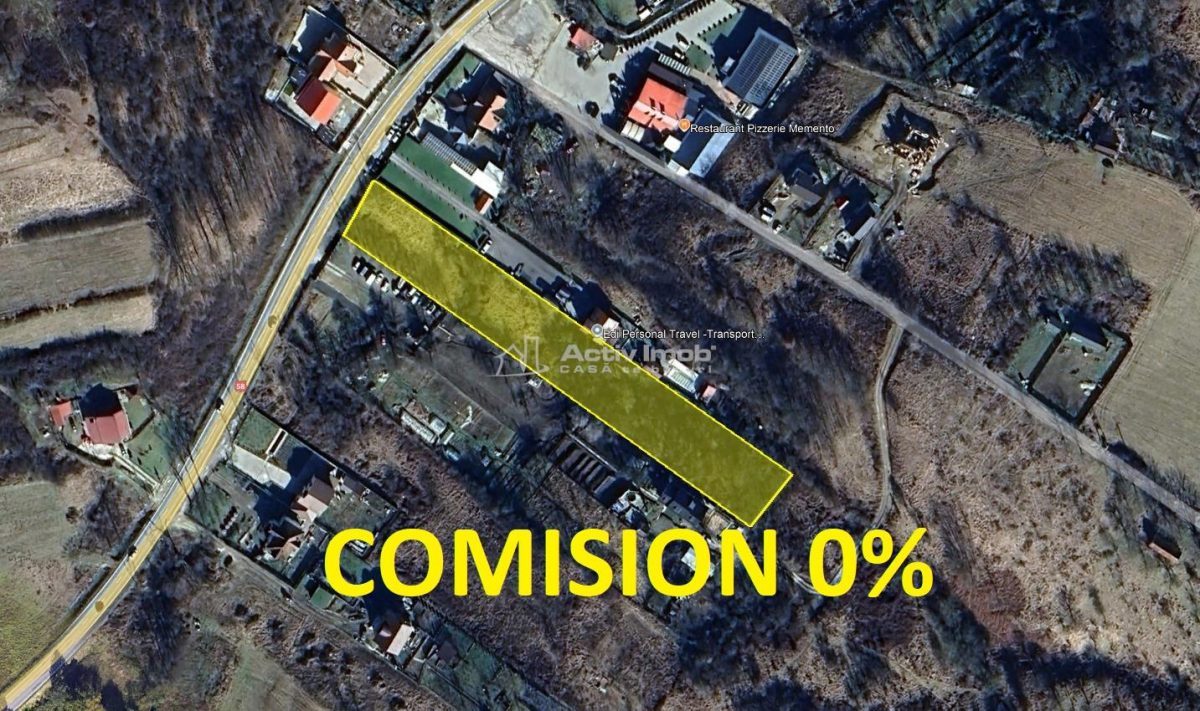 Resita, Teren Intravilan 5615 Mp., 25 Euro/Mp., Calea Caransebesului, Memento - 