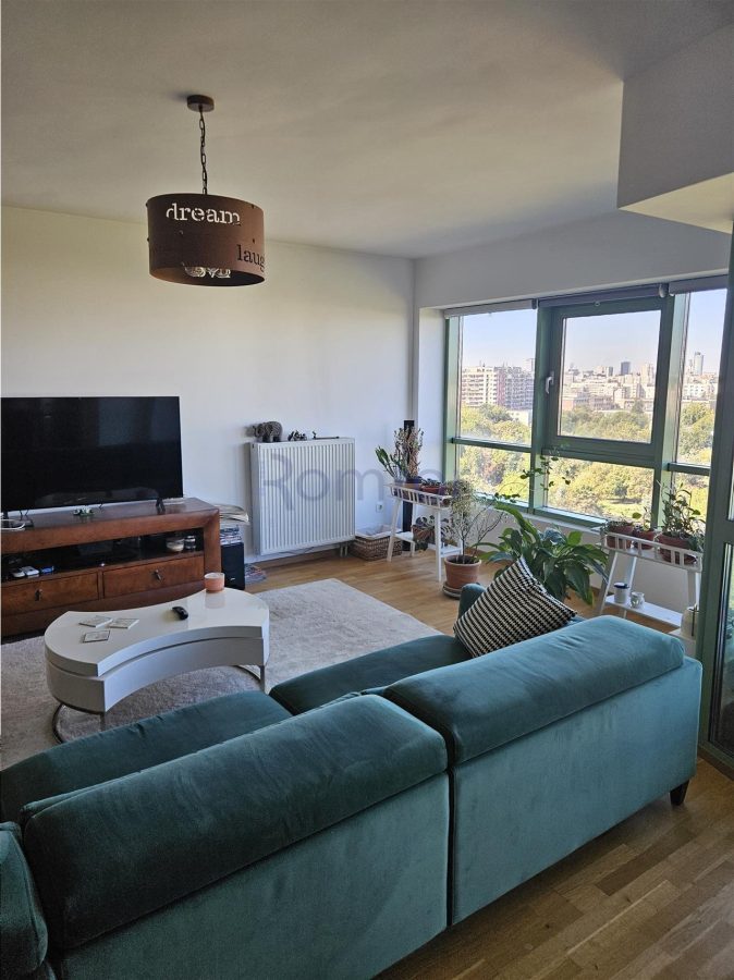 Floreasca / Parcul Circului Barbu Vacarescu Apartament 4 camere | 116 mp | Etaj 12/15 | Vedere Parc | 2 balcoane | 2 locuri parcare | Constructie 2015 - 