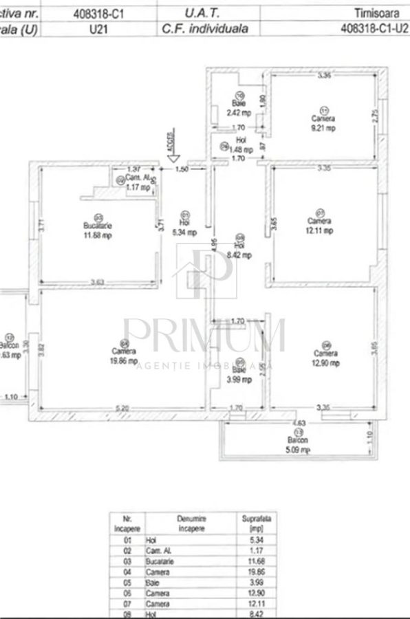 STEAUA - 4 CAM - ETAJ 2 - DECOMANDAT - 2 BAI - 2 BALCOANE - CENTRALA - CLIMA - BOXA| - foto 3