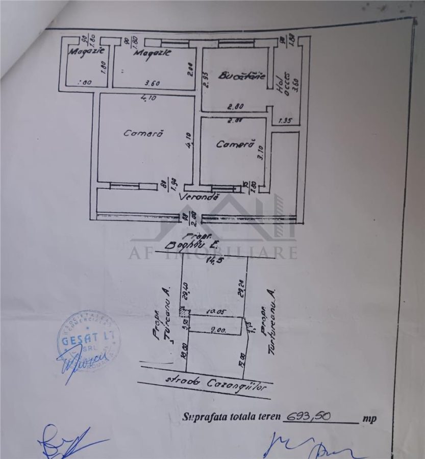 Manta Rosie TEREN 700mp CASA BATRANEASCA 65mp la 200m de bld. Poitiers - foto 4