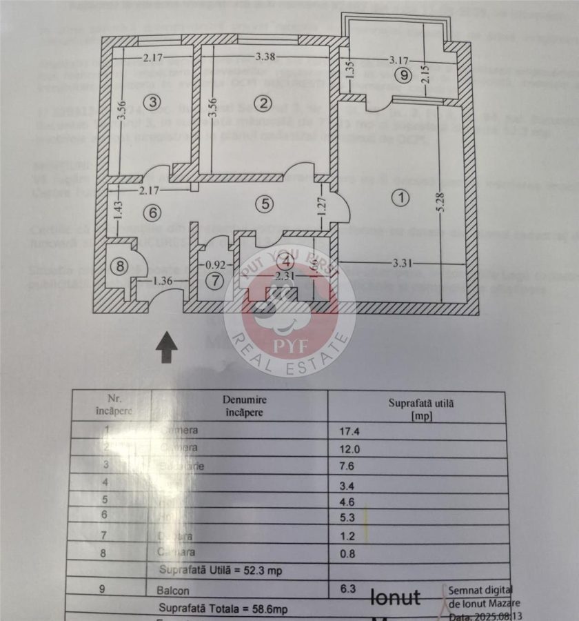 Ior Park | Apartament 2 camere | Decomandat | 58mp | B11617 - foto 13