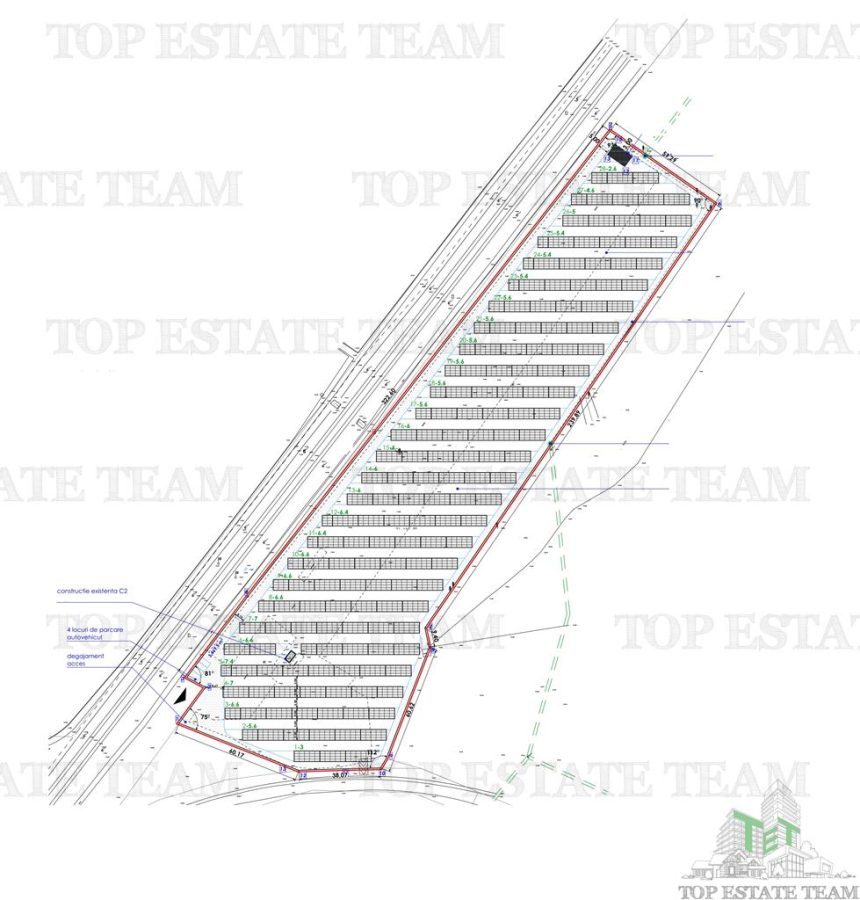 Teren si platforma betonata cu acces rapid la Autostrada Moldovei - Boboc, Buzau, 24076 mp. - 