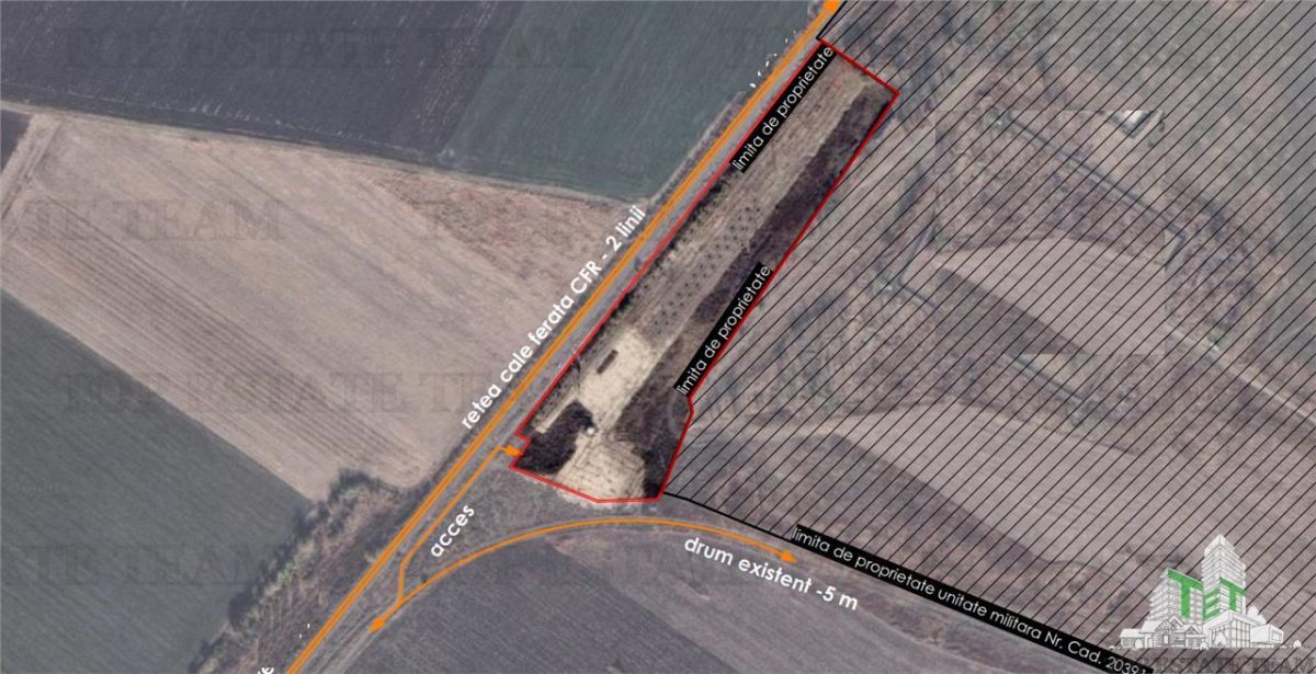 Teren si platforma betonata cu acces rapid la Autostrada Moldovei - Boboc, Buzau, 24076 mp. - foto 4