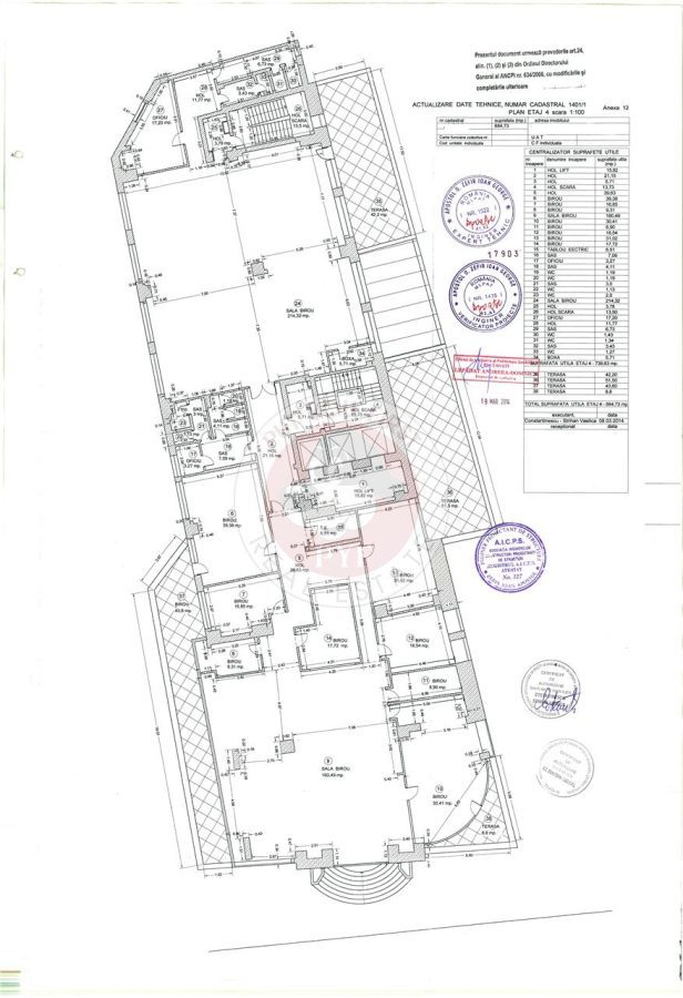 Cismigiu | Birouri clasa A | Total | Partial | amenajabil | B11660 - foto 11