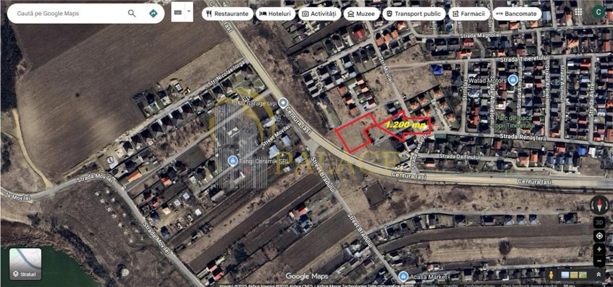 Teren, 1200 mp, Horpaz, pentru construire casa - foto 2