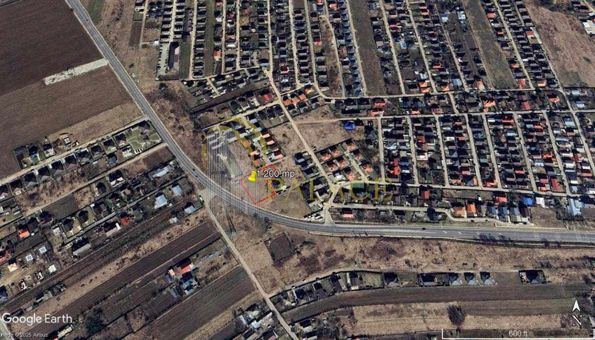 Teren, 1200 mp, Horpaz, pentru construire casa - foto 3