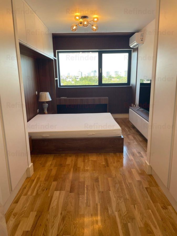 vanzare apartament lux 2 camere | Barbu Vacarescu | 60mp utili | etaj 7 | mobilat, utilat, loc parcare subteran | - foto 4