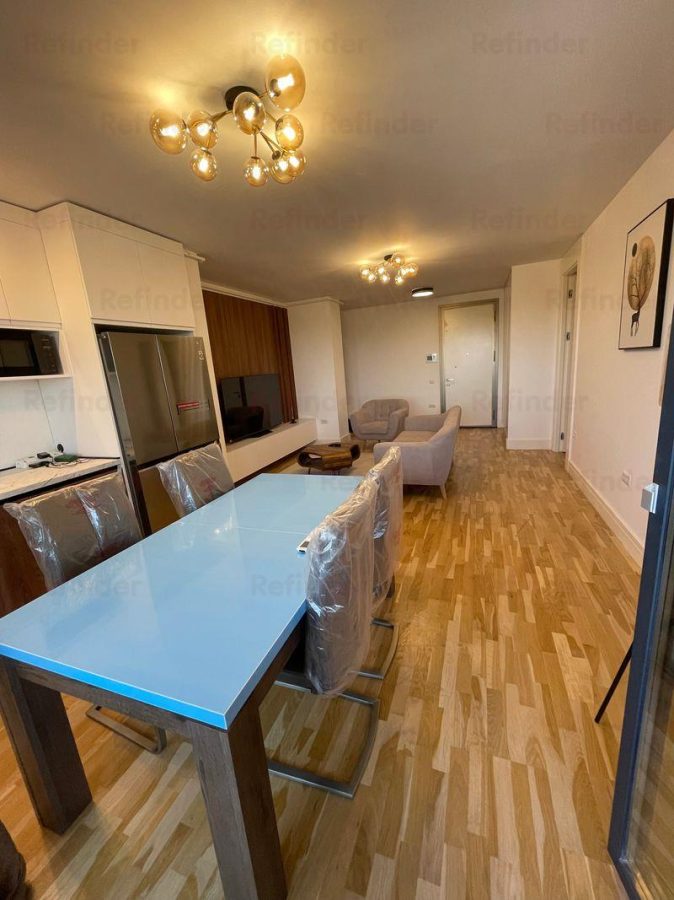 vanzare apartament lux 2 camere | Barbu Vacarescu | 60mp utili | etaj 7 | mobilat, utilat, loc parcare subteran | - foto 6