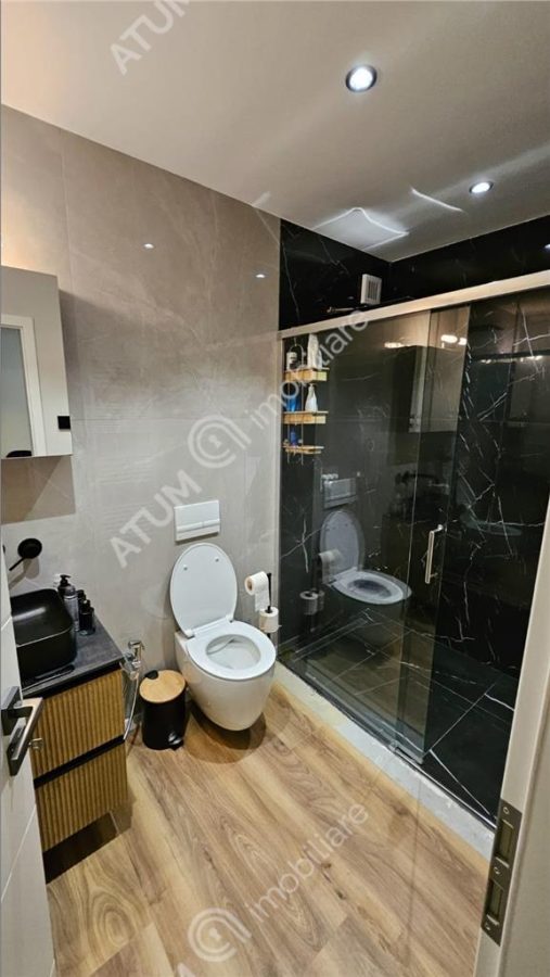 Penthouse cu 2 camere terasa 2 locuri parcare zona Turnisor din Sibiu - foto 6