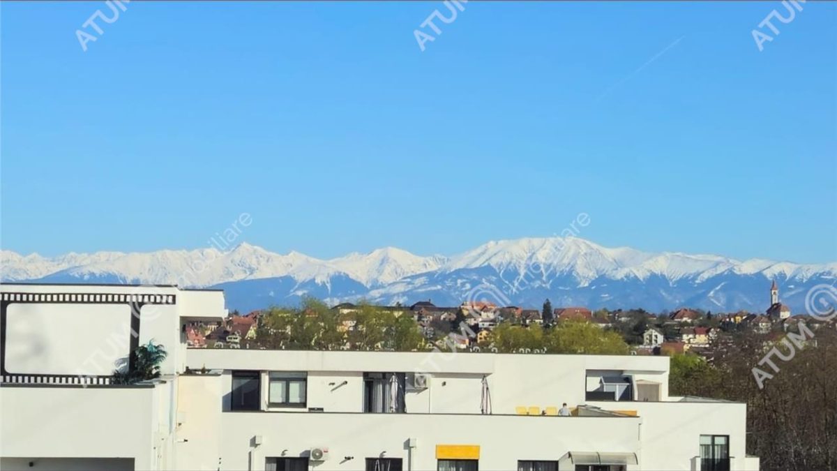 Penthouse cu 2 camere terasa 2 locuri parcare zona Turnisor din Sibiu - foto 9