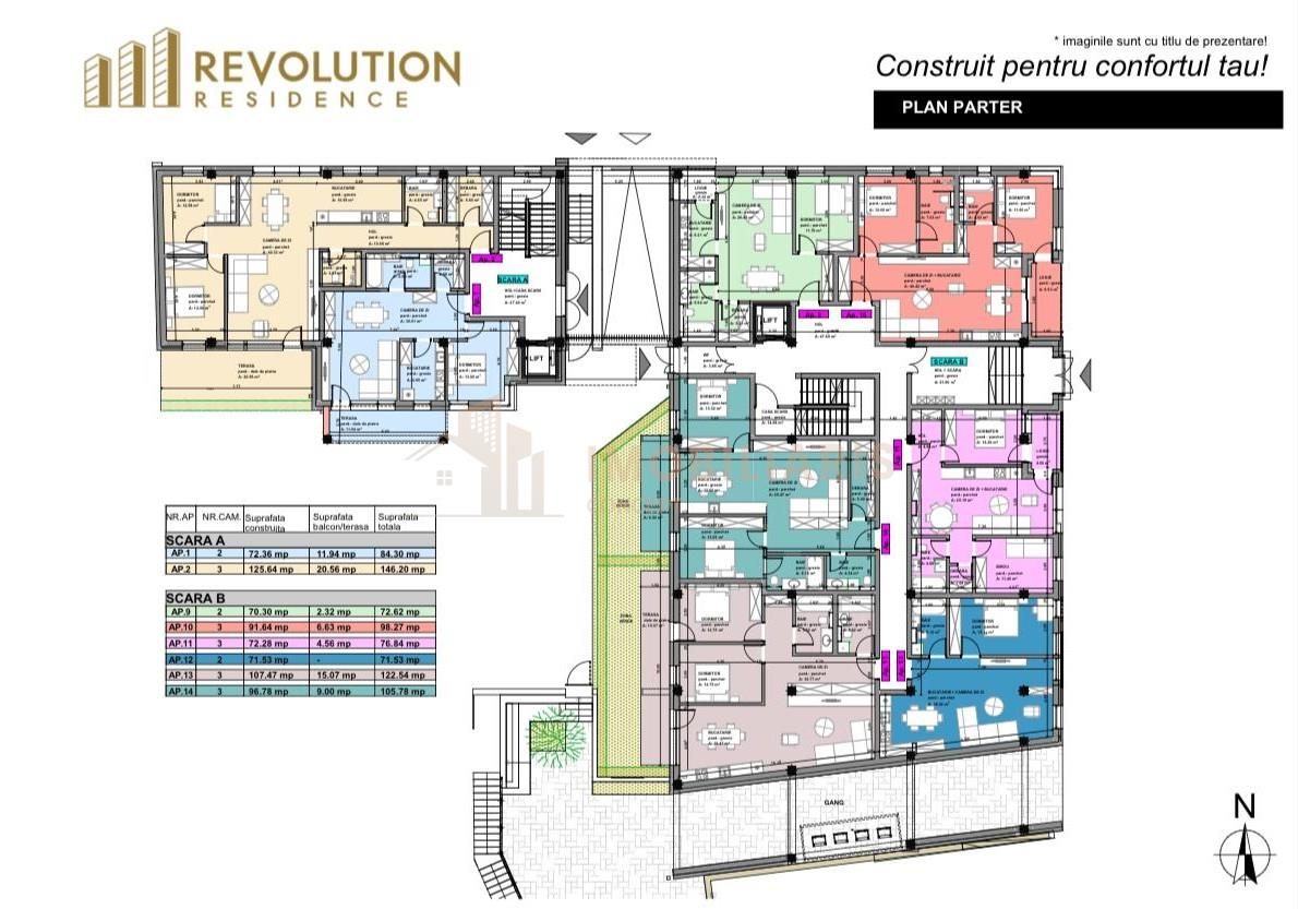 COMISION 0%!!! Apartament 3 camere, Millenium Plaza, Centru Vechi - foto 7