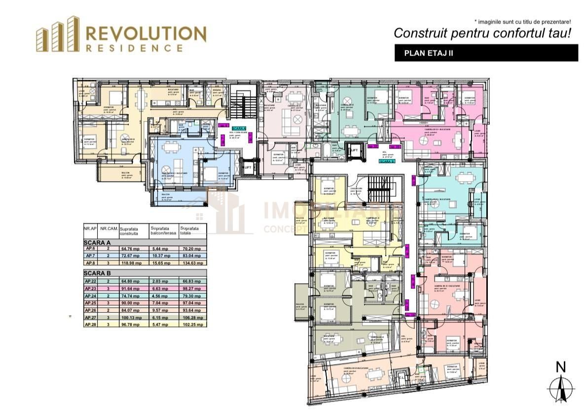 COMISION 0%!!! Apartament 3 camere, Millenium Plaza, Centru Vechi - foto 9