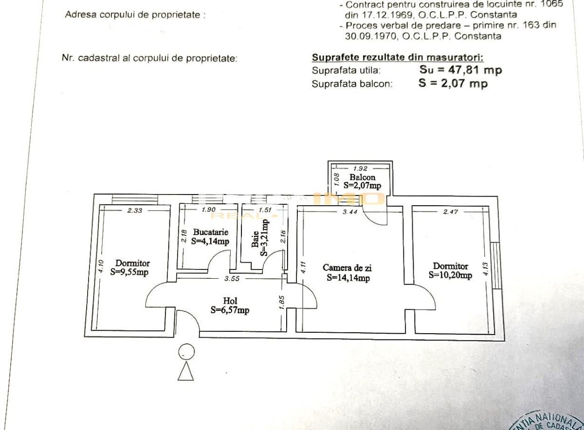 City Parc Mall - Apartament 3 camere, mobilat - utilat modern - foto 11