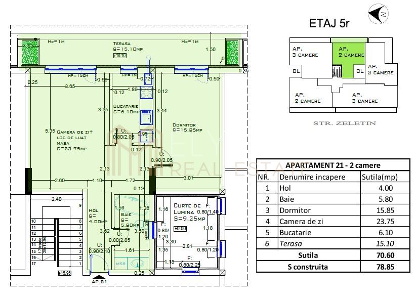 Apartament 2 camere de vanzare Aviatiei - foto 24