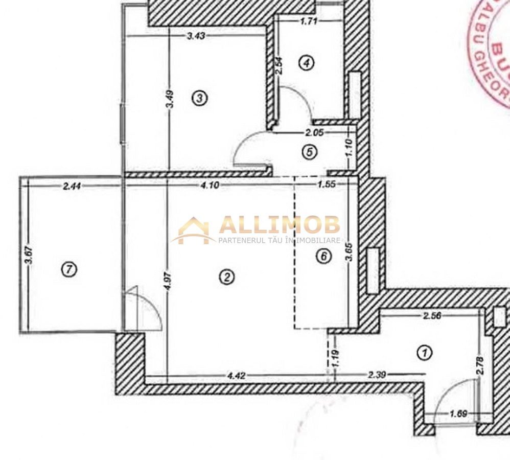 Apartament 2 camere in One Verdi Park - foto 8