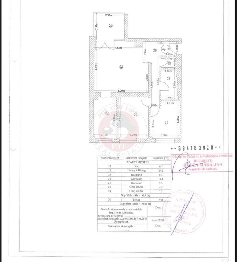 Parc Verdi  | 3 camere | 77mp | Decomandat | B12162 - foto 8