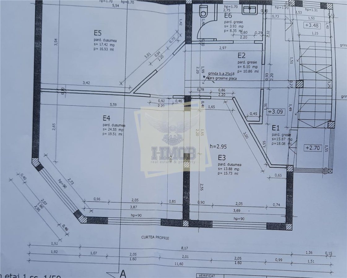 Spatiu birouri 65 mp utili cu 3 camere  pe Bulevardul Victoriei - foto 12