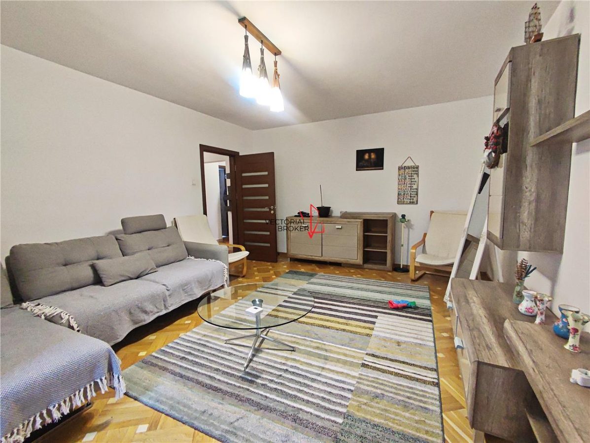 Apartament et.1, mobilat utilat,centrala termica, bloc 1991 Doamna Ghica Pancota - 