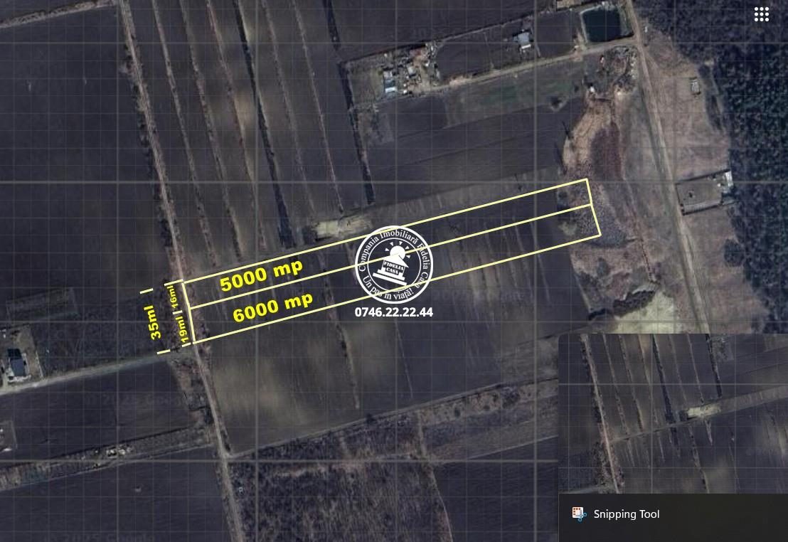 Teren de Vanzare Valea Lupului - 