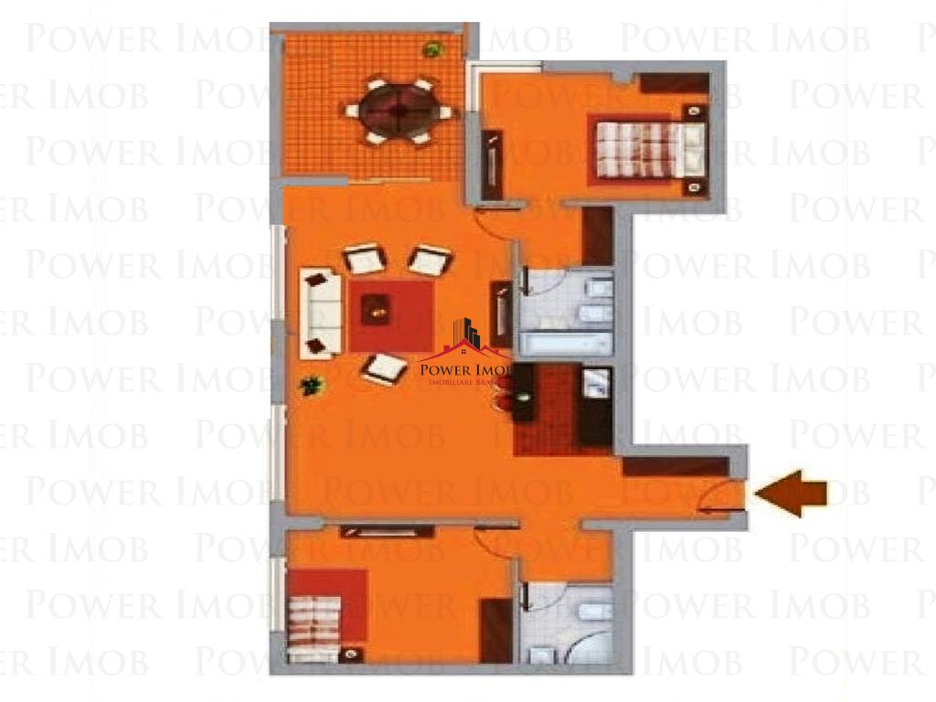 APARTAMENT 3 CAMERE, HOTEL ALPIN, POIANA BRASOV - foto 22