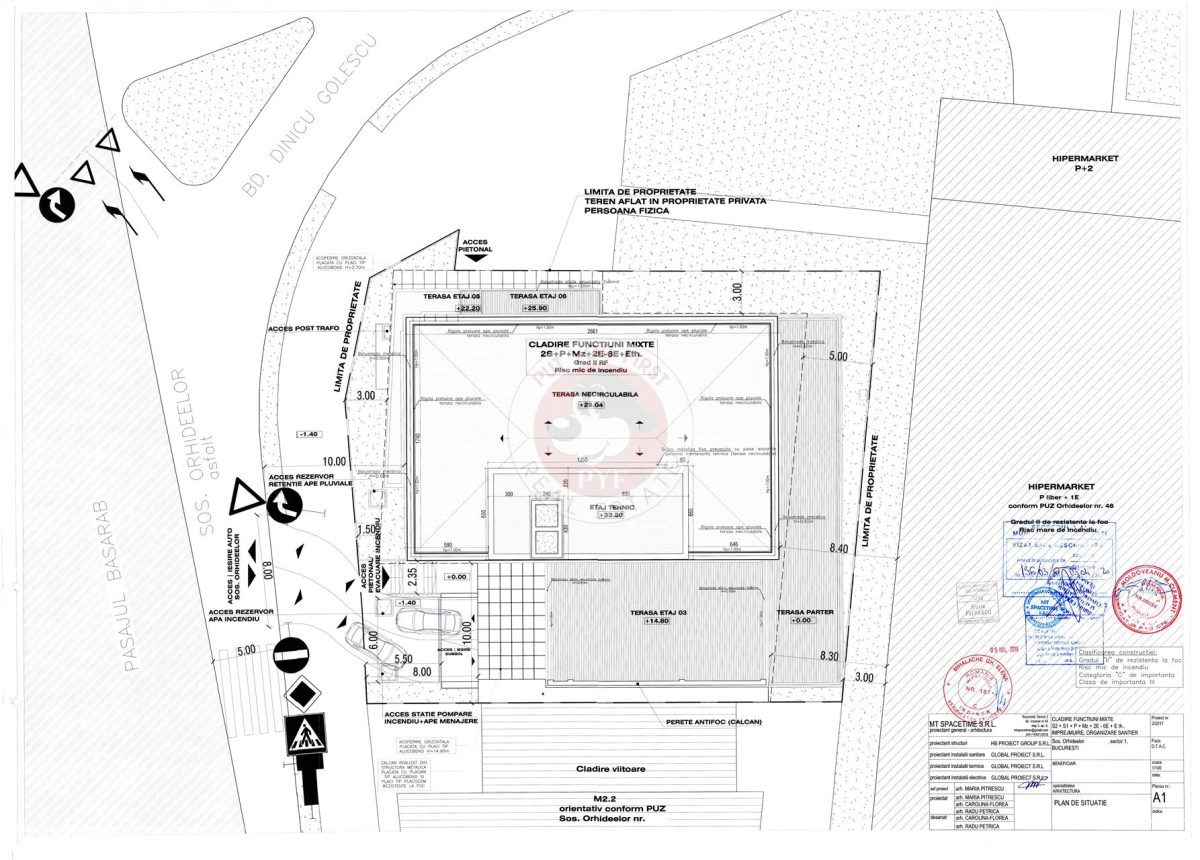 Basarab|Cladire mixta |5.790mp|structura finalizata |6,35 milâ‚¬ |B12477 - foto 19